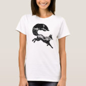 Vos in een berg T-shirt (Voorkant)