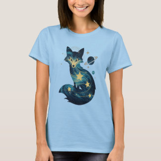 Vos in een berg T-shirt