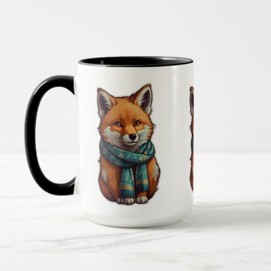 Vos in Fuzzy Sokken Mok (Links)