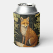 Vos in het bos, Art nouveau stijl Blikjeskoeler (Blikje Achterkant)