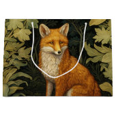 Vos in het bos, Art nouveau stijl Groot Cadeauzakje (Voorkant)