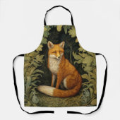 Vos in het bos, Art nouveau stijl Schort (Voorkant)