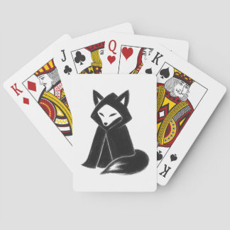Vos in mantel – Mysterieus dier op aarde Pokerkaarten