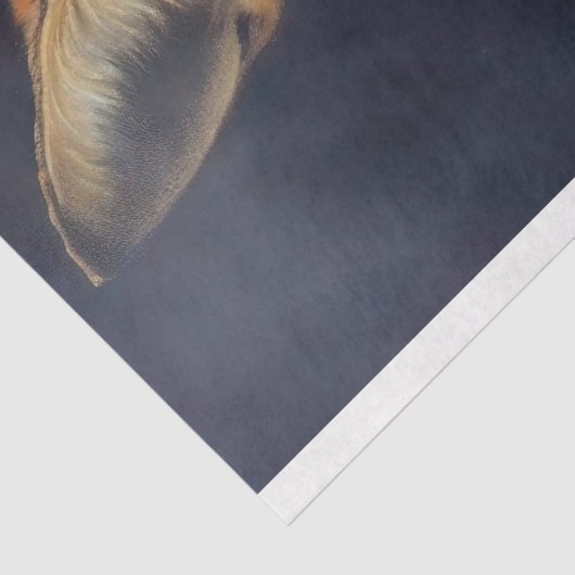 Vos in pak 1 Decoupage papier (Detail)