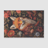 Vos in Tapestry 4 Decoupage papier (Voorkant)
