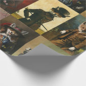  vos in wasgoed cadeaupapier (Hoek)