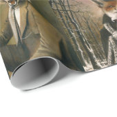  vos in wasgoed cadeaupapier (Rol Hoek)