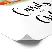 Vos - kaarten en cadeaus baby shower poster (Hoek)