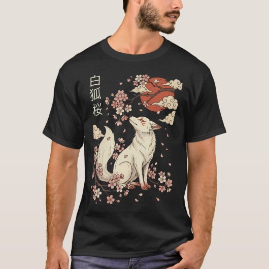 Vos Kersenbloesem T-shirt (Voorkant)