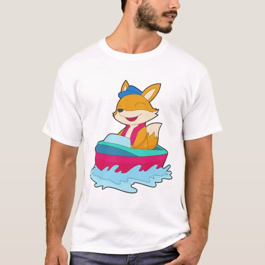 Vos kleine boot t-shirt (Voorkant)