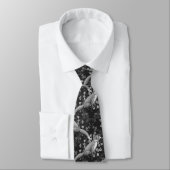 Vos, klokbloemen en klimop, monochroom, zilveren m stropdas (Gebonden)