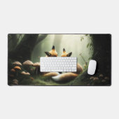 Vos Knuffel in Nevelig Bos Bureaumat (Keyboard & Muis)