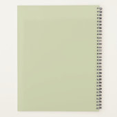 Vos Knuffel in Nevelig Woud Planner (Achterkant)