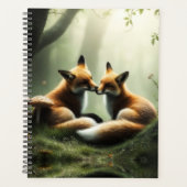 Vos Knuffel in Nevelig Woud Planner (Voorkant)