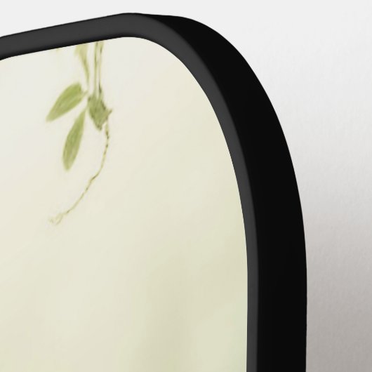 Vos knuffelen in Misty Forest Pickleball Paddle (Links Detail)