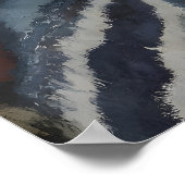 Vos Leest Ski Art Print Motiverende Winter (Hoek)
