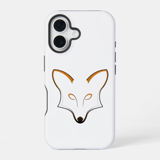 Vos Logo iPhone 16 Hoesje (Achterkant)