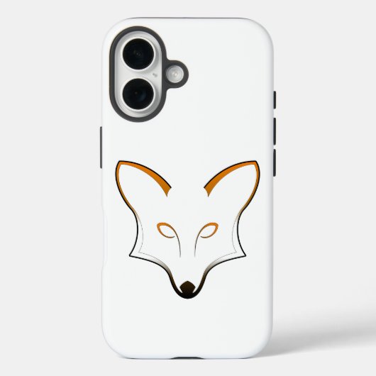 Vos Logo iPhone 16 Hoesje (Achterkant)