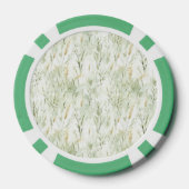 Vos Madelief Bloemen Poker Chips (Achterkant)