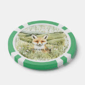 Vos Madelief Bloemen Poker Chips (Enkel)