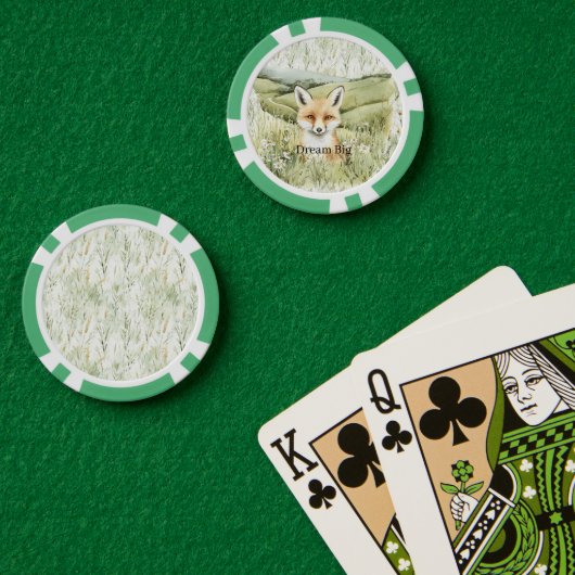 Vos Madelief Bloemen Poker Chips (Pokertafel (Dubbel))