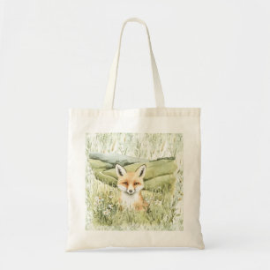 Vos Madeliefjes Bloemen Tote Bag