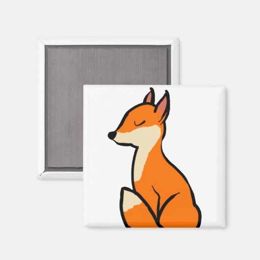 vos magneet (Voorkant / Achterkant)