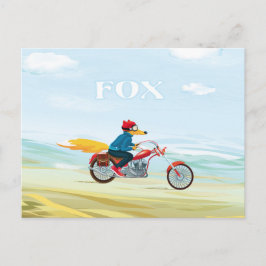 Vos-man Briefkaart