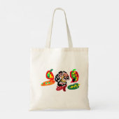 Vos markeert herfst  tote bag (Achterkant)