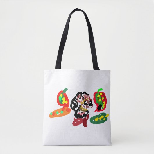 Vos markeert herfst tote bag (Voorkant)
