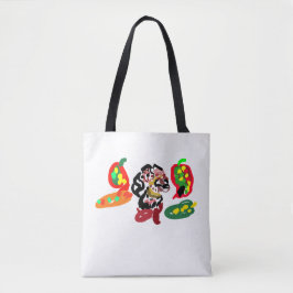Vos markeert herfst tote bag
