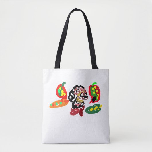 Vos markeert herfst tote bag (Voorkant)