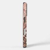 Vos met dromerige roze bloem Case-Mate iPhone case (Achterkant / Rechts)