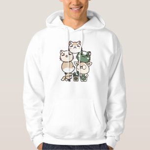 Vos met prothetisch been en hert die samen koken hoodie