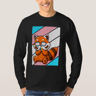 Vos Met Trots Transgender Vlag Lgbtq Trots Bondgen T-shirt