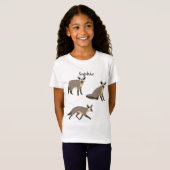 Vos met vleermuisoren t-shirt (Voorkant volledig)