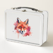 Vos Metalen Lunchbox (Voorkant)