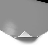 Vos Modern Art Design in Zilver Perfect Poster (Hoek)