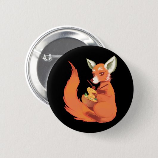 Vos Moeder Ronde Button 5,7 Cm (Voorkant /achterkant)
