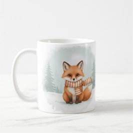 Vos Mok Cute Waterverf Winter Kerstcadeau Hout