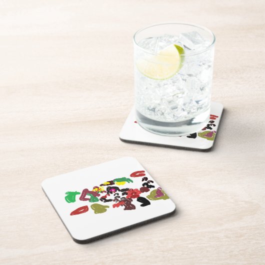 Vos mooie herfst bier onderzetter (Rechterzijde)