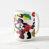 Vos mooie herfst koffiemok (Voorkant rechts)