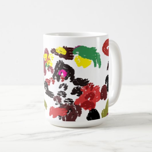 Vos mooie herfst koffiemok (Voorkant rechts)