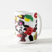 Vos mooie herfst koffiemok (Voorkant rechts)