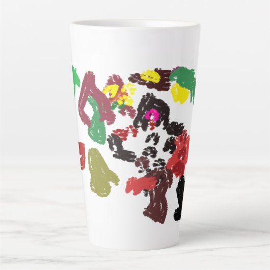 Vos mooie herfst latte mok (Voorkant)