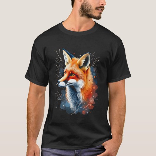 Vos-motief T-shirt (Voorkant)