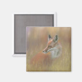 Vos natuur magneet. magneet (Voorkant / Achterkant)