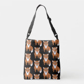 Vos ontwerp crossbody tas (Achterkant)