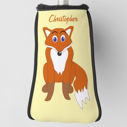 Vos ontwerp golfheadcover (Draai 90)