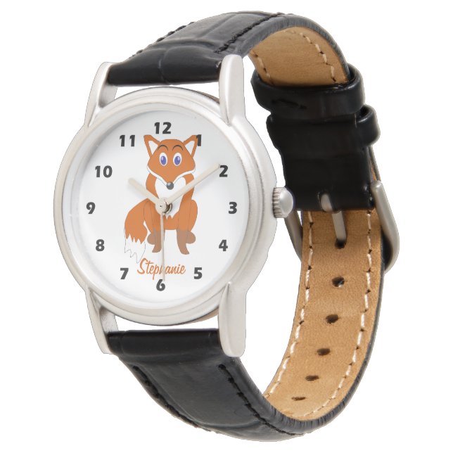 Vos ontwerp horloge (Gekanteld)
